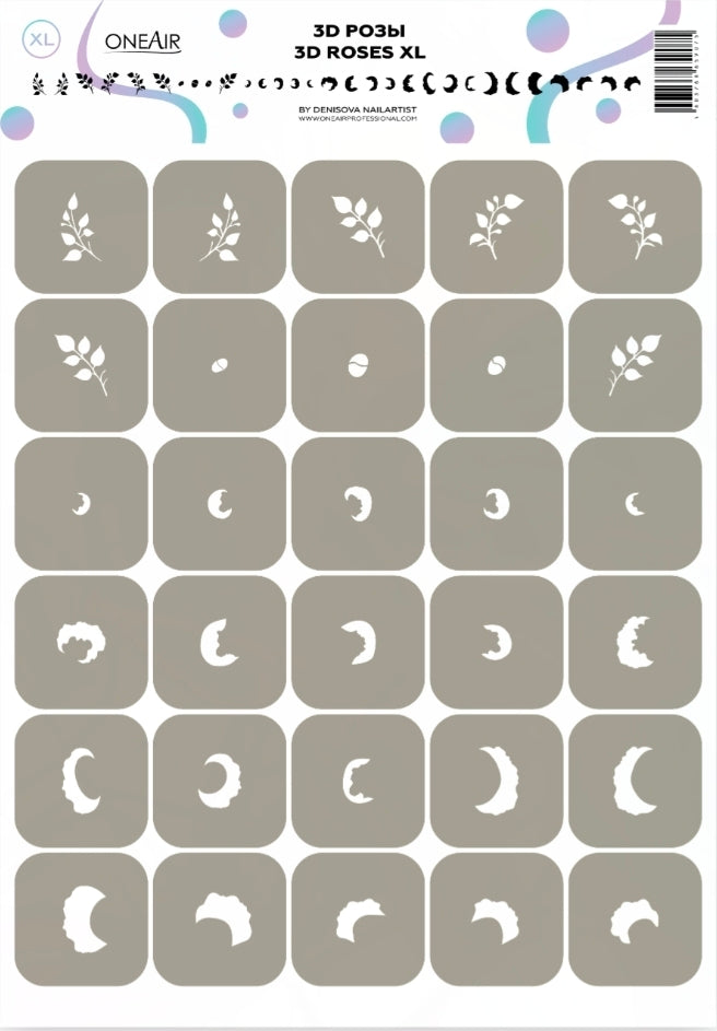 Xl 19 3d roses