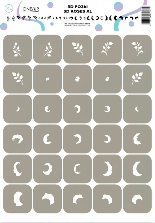 Xl 19 3d roses